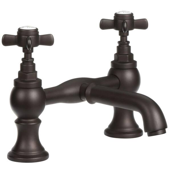 Elizabethan Classics 2-Handle Claw Foot Tub Faucet without Hand Shower in Oil Rubbed Bronze