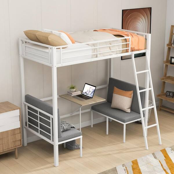 high sleeper bed with desk and chair bed