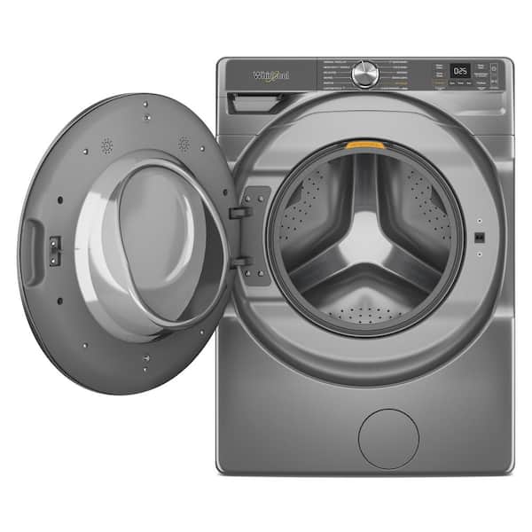 Whirlpool 5.0 Cu. Ft. Front Load Washer in Core Silver with Fresh Flow Vent System WFW6720RR The Home Depot