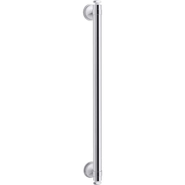 KOHLER Carmichael 24 in. Grab Bar in Polished Chrome