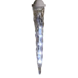 White Shooting Star Varied Size Icicle Lights (8-Pack)