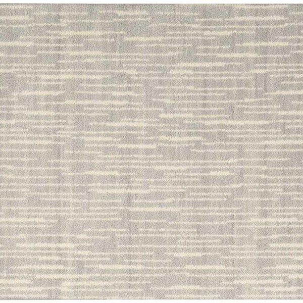 Natural Harmony 6 in. x 6 in. Texture Carpet Sample - Zealandia - Color Icicle