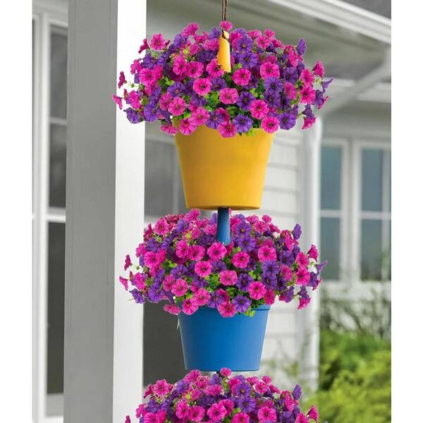 未開封　MORNING GLORY Synthetic 14 in. Green Indoor/Outdoor Artificial Morning Glory Flower