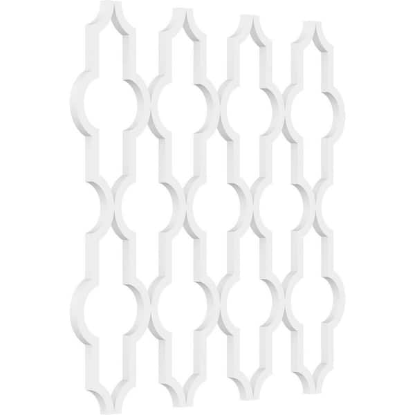 EZ LINER 3/8 in. x 16 in. x 96 in. White Plastic Interlocking Wall Panel  (5-Pack) 58G26128 - The Home Depot