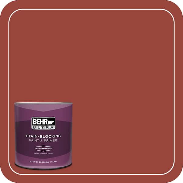 BEHR ULTRA 1 qt. #S-H-190 Antique Red Extra Durable Eggshell Enamel Interior Paint & Primer