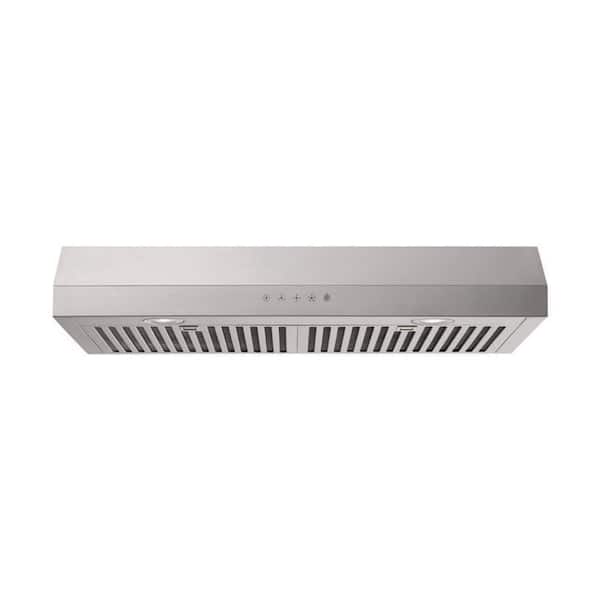 30 in. 340 CFM Convertible Under Cabinet Range Hood in Stainless Steel