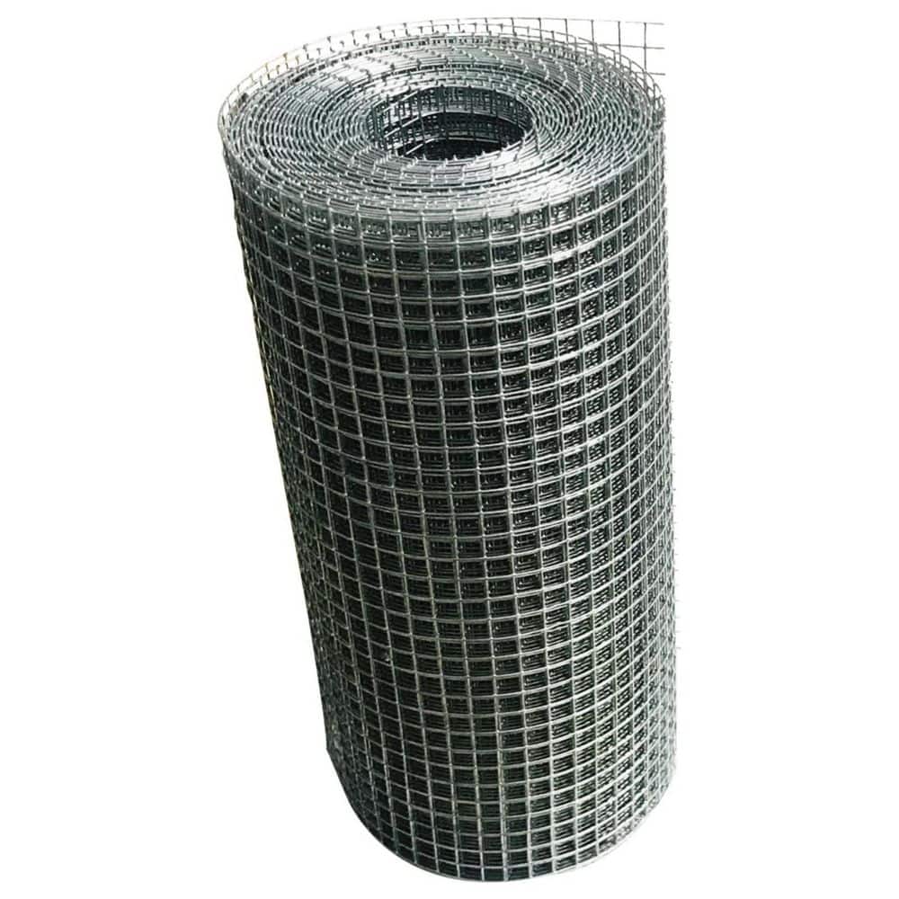8 in. x 20 ft. 23 Gauge Galvanized Cage Wire Mesh Roll for Chicken and Rabbit Snake Fences, Screen mesh, Rebar (1-Pack) price history on PriceWatchPro