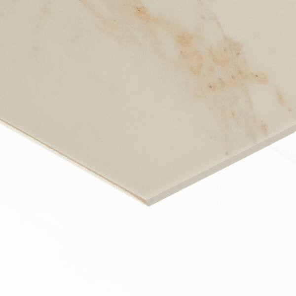 Toscana Carrara Hexagon 9 in. x 10 in. Matte Glazed Porcelain Floor and Wall Tile (8.06 sq. ft. / Case)