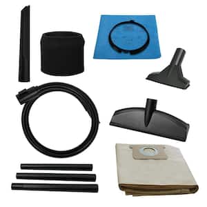 4 Gal. Poly Wet/Dry Vac with Filter, Hose, and Accessories