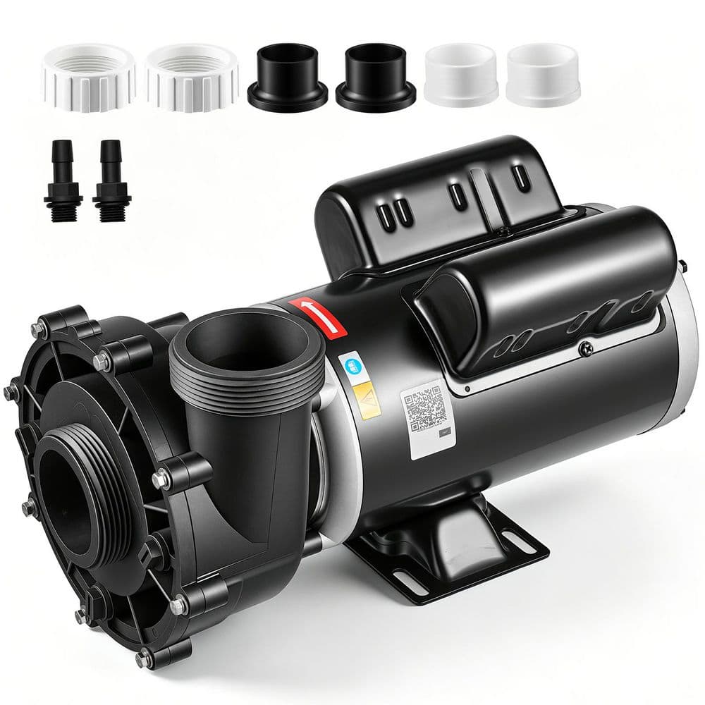 SPA Pump 3HP Hot Tub Pump 2 Speed 48 Frame with 1.5 & 2 in. Port, 230V, 190 GPM High Speed & 90 GPM Low Speed price history on PriceWatchPro