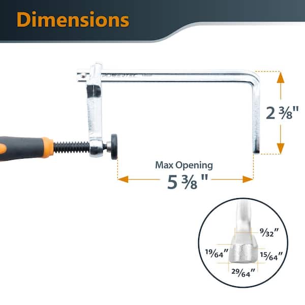 POWERTEC 110 in. Track Saw Guide Rail Kit for Festool and Makita