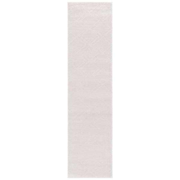 SAFAVIEH Carter 2 ft. x 8 ft. Ivory/Taupe Geometric Diamond Runner Rug