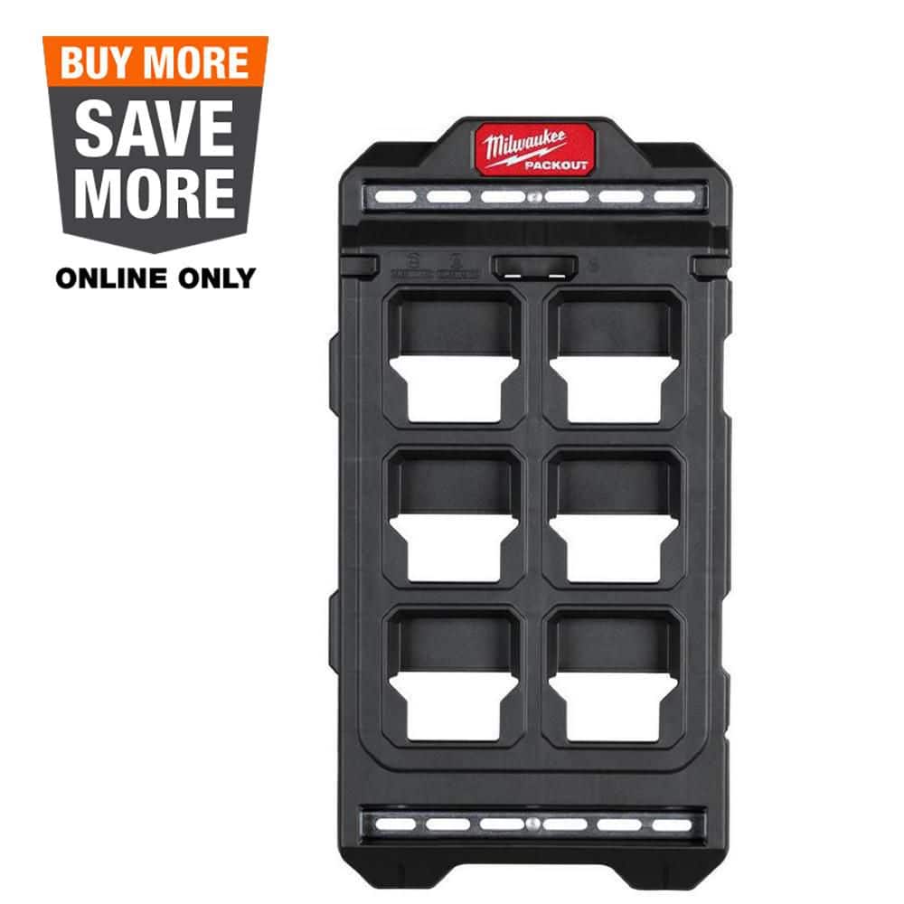Milwaukee 20 in. x 10.25 in. Wall Plate in Black 48-22-8496