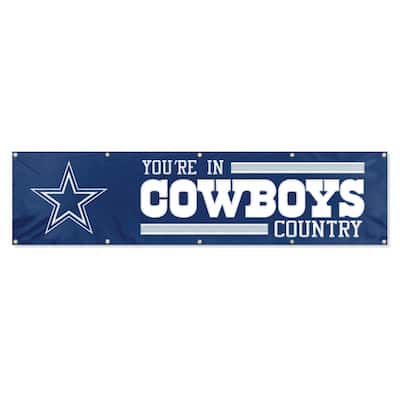 Dallas Cowboys Giant 8 ft. x 2 ft. Banner