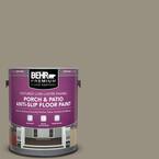 1 gal. #N320-5 Gray Squirrel Textured Low-Lustre Enamel Interior/Exterior Porch and Patio Anti-Slip Floor Paint
