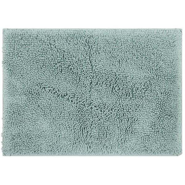 Mohawk Home Classic Cotton ll Glacier 21 in. x 34 in. Cotton Bath Mat