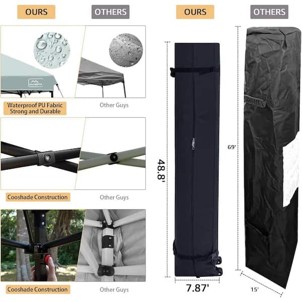 Pop Up Commercial Canopy Tent - Waterproof and Portable Outdoor