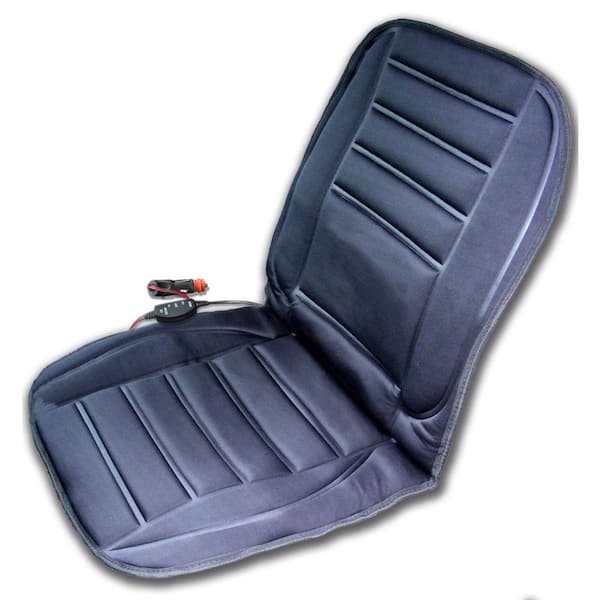 Wagan Tech Soft Velour 12-Volt Heated Seat Cushion 9438B - The Home Depot