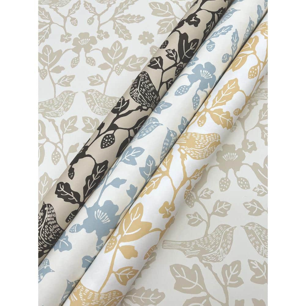Wicker Beige Vinyl Peel and Stick Wallpaper