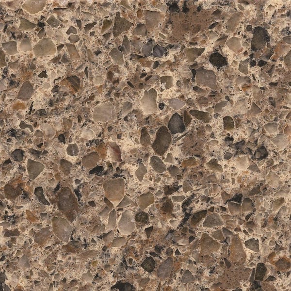 Silestone Quartz Countertop Sample in Sienna Ridge