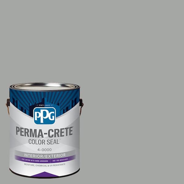 Perma-Crete Color Seal 1 gal. PPG1010-4 Steppingstone Satin Interior/Exterior Concrete Stain
