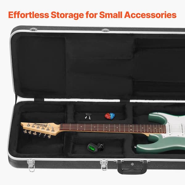 SKYSHALO Electric Guitar Hard Case, Rectangular Guitar