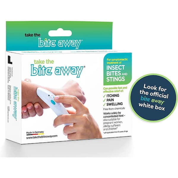  BUG BITE THING Suction Tool - Bug Bites and Bee/Wasp Stings,  Natural Insect Bite Relief, Chemical Free - White/Single : Health &  Household