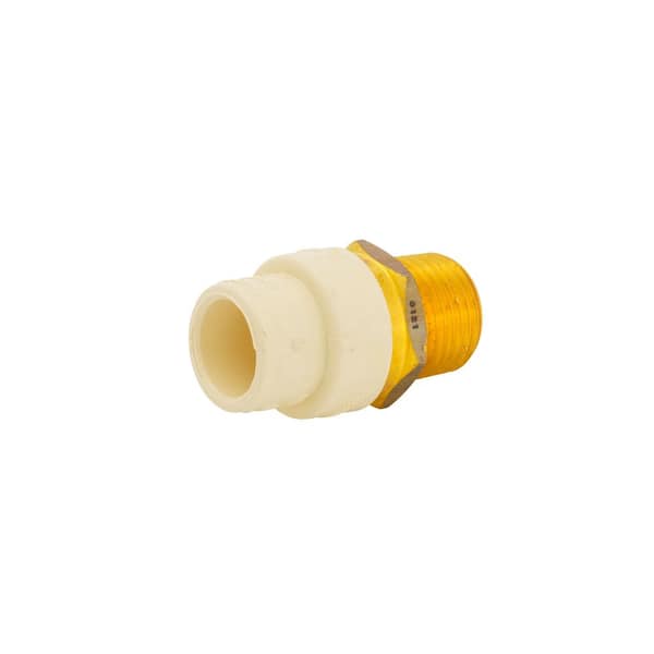 ProLine 1/2 in. CPVC Slip x Brass MIP Adapter