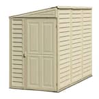 Sidemate 4 ft. x 8 ft. Vinyl Shed with Foundation 29.25 sq. ft.