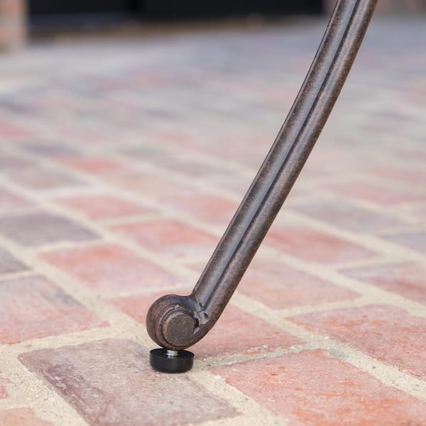 37 in. Cast Aluminum Table with Umbrella Hole