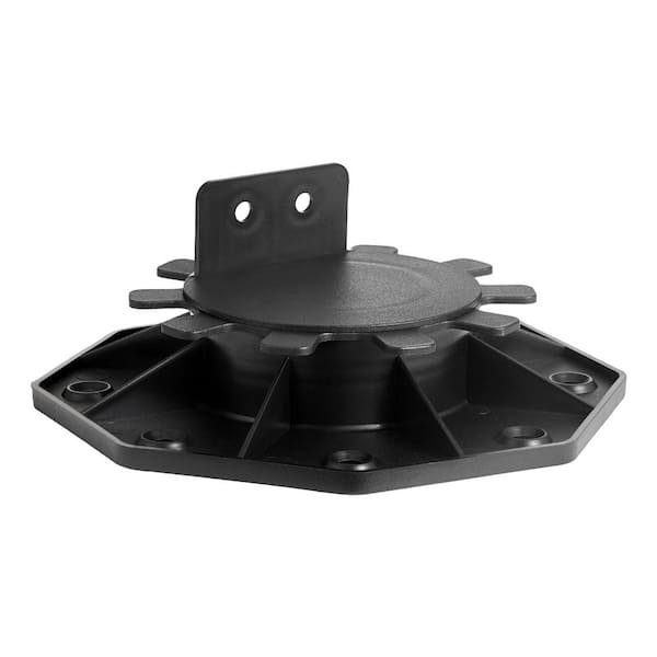 Deck Blocks 24 Pieces, 2000 lbs. / 907.18 kg Load Capacity Plastic Pedestal Paver, Adjustable Height 1.18-2.36 in.