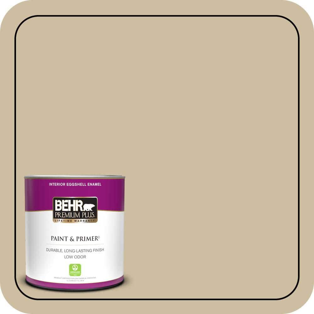 1 qt. #PPU8-10 Rye Bread Eggshell Enamel Low Odor Interior Paint & Primer price history on PriceWatchPro