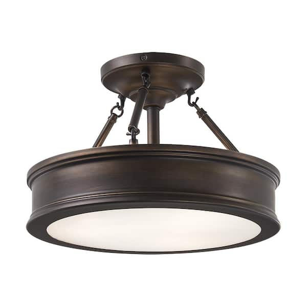 bronze kitchen light fixtures flush mount