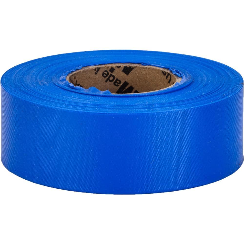 Blue 1 3/16 Inch x 300 Foot Flagging Tape 6-Pack 