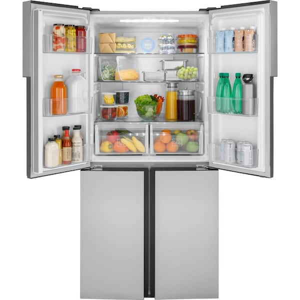 16.8 cu. ft. Counter Depth French Door Refrigerator in Stainless Steel