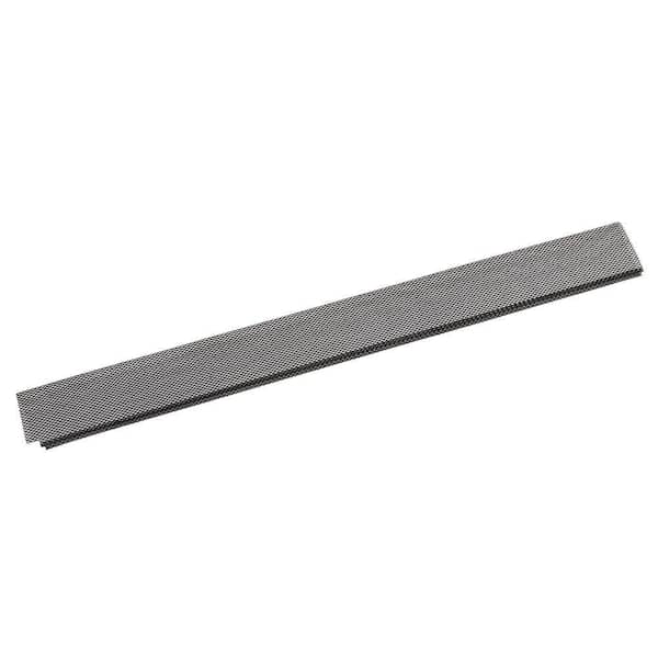 Amerimax Home Products 36 in. x 5 in. Black Steel Lock-on Gutter Guard (75-Piece/Carton)