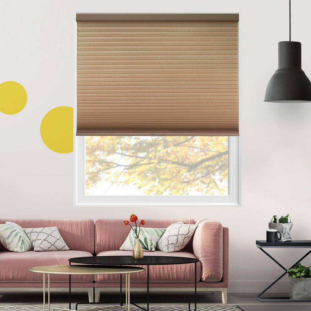 Cut-to-Size Skyline Cream Light Filtering Cordless Polyester Honeycomb Cellular Shades 47.25 in. W x 48 in. L price history on PriceWatchPro