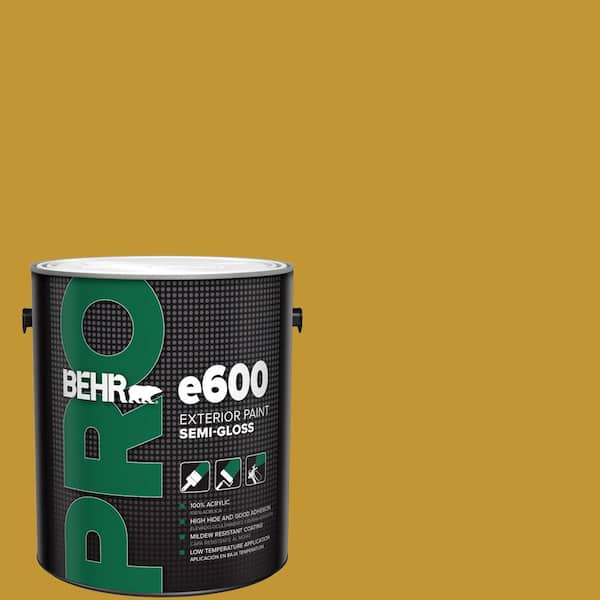 BEHR PRO 1 gal. #S-H-360 Leisure Semi-Gloss Exterior Paint