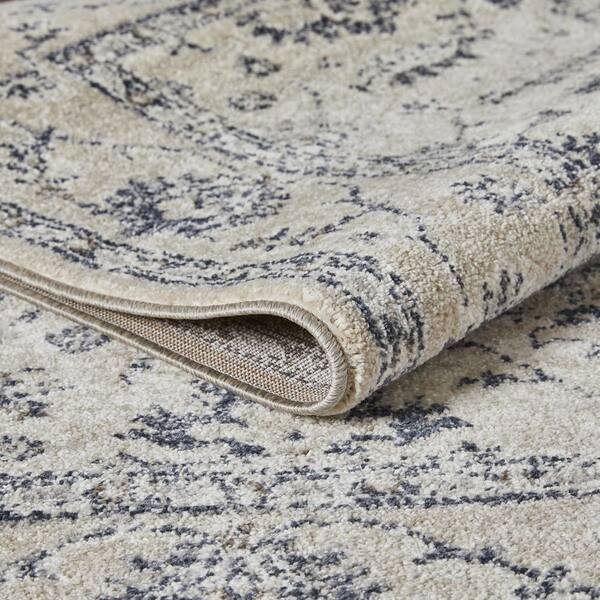 LOOMAKNOTI Malanie Corlia Cream 7 ft. 10 in. x 9 ft. 10 in