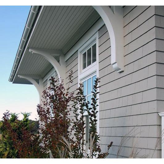 Genova Architectural Grade White PVC Decorative Bracket