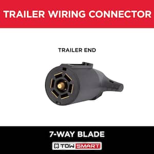 7-Way Trailer Light Wiring Connector - Trailer End