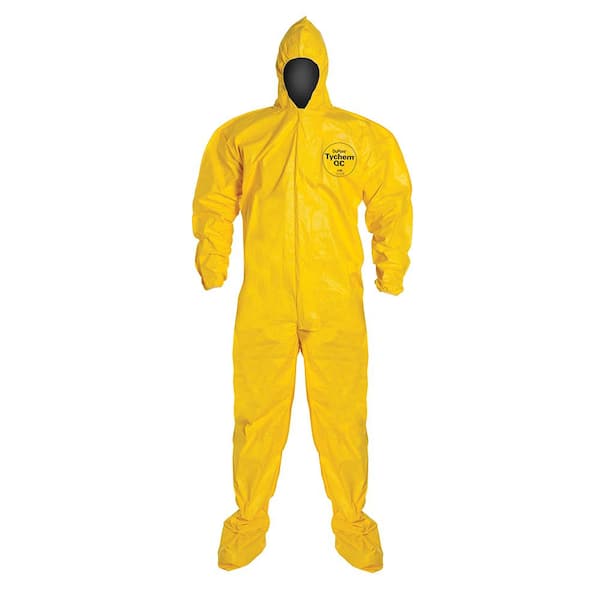 TRIMACO DuPont Tychem XL Coverall with Hood and Boots