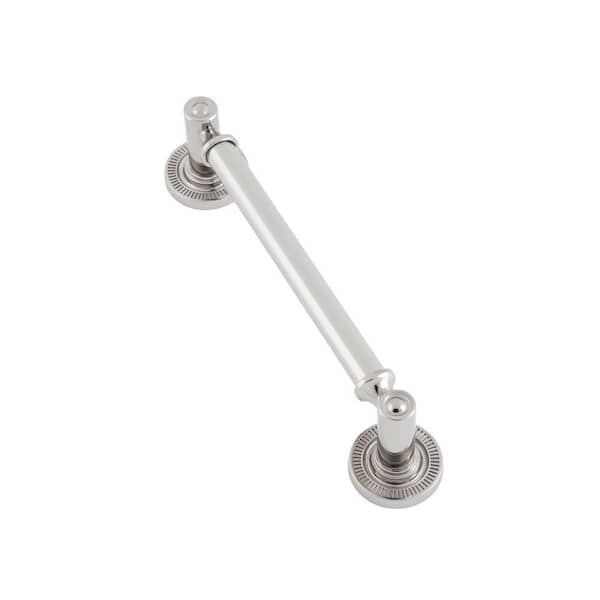 Sumner Street Home Hardware Minted 5 in. Center-to-Center Polished Nickel Cabinet Pull