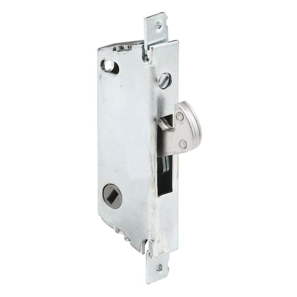 Prime-Line Adams Right, Stainless Steel, Round Faceplate, Patio Door, Mortise Lock