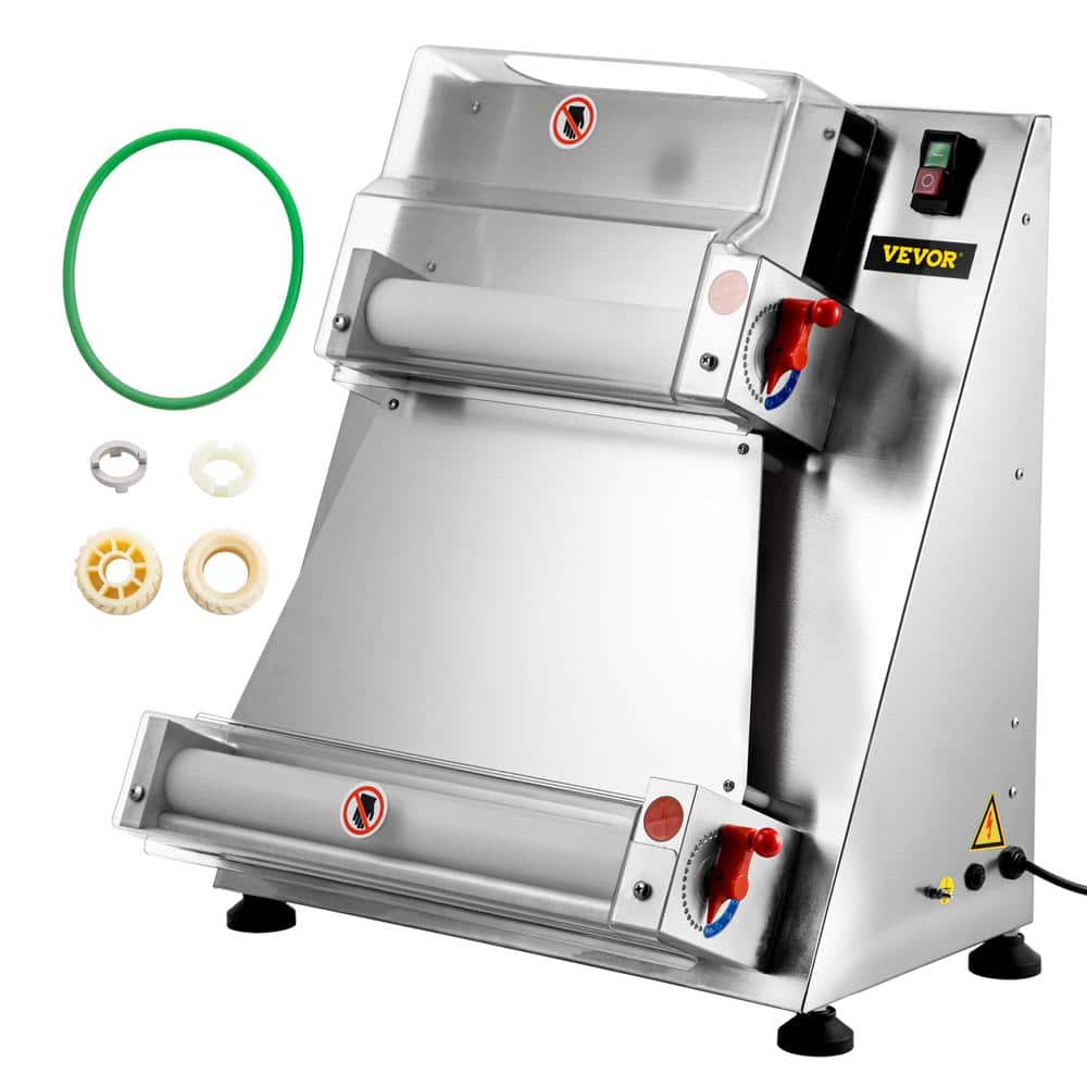 Automatic Pizza Dough Press Machine Electric Pizza Dough Roller Sheeter  Machine Pizza Snack Bar Equipment