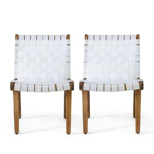 2-Pack Noble House Morganton Stationary Rope Weave Wood Lounge Chair only $81.00: eDeal Info