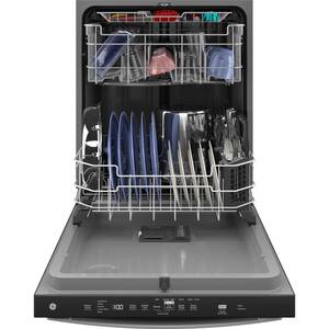 24 in. Fingerprint Resistant Stainless Steel Top Control Built-In Tall Tub Dishwasher with 3rd Rack and 50 dBA