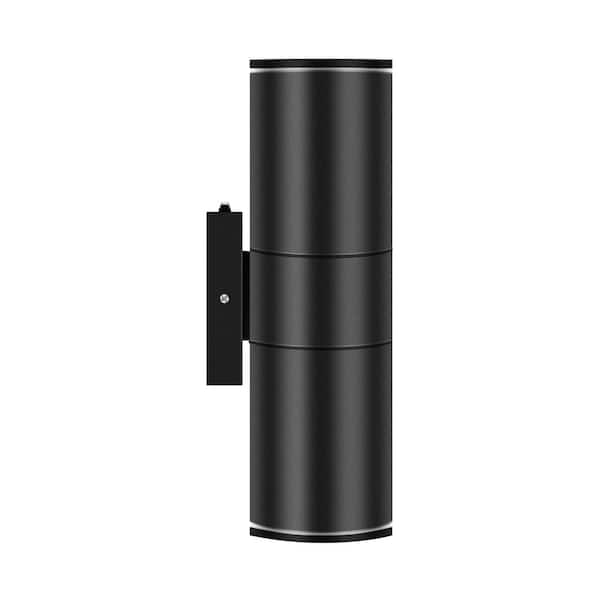 HKMGT Integrated LED Black Dusk to Dawn Outdoor Hardwired HKMGT Integrated LED Black Dusk to Dawn Outdoor Hardwired