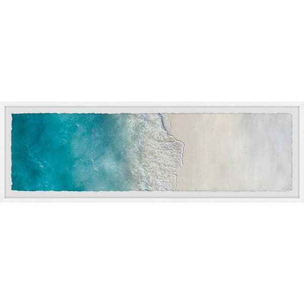Unbranded "Make Your Own Waves" by Marmont Hill Framed Nature Art Print 15 in. x 45 in.
