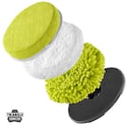 6 in. 4-Piece Microfiber Cleaning Kit for RYOBI P4500 and P4510 Scrubber Tools